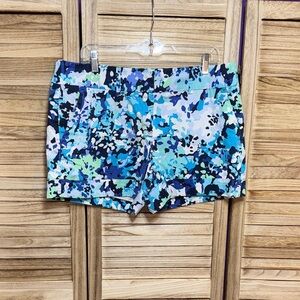 7th Avenue Multicolor Camo Women's Cargo Swim Shorts Size 14